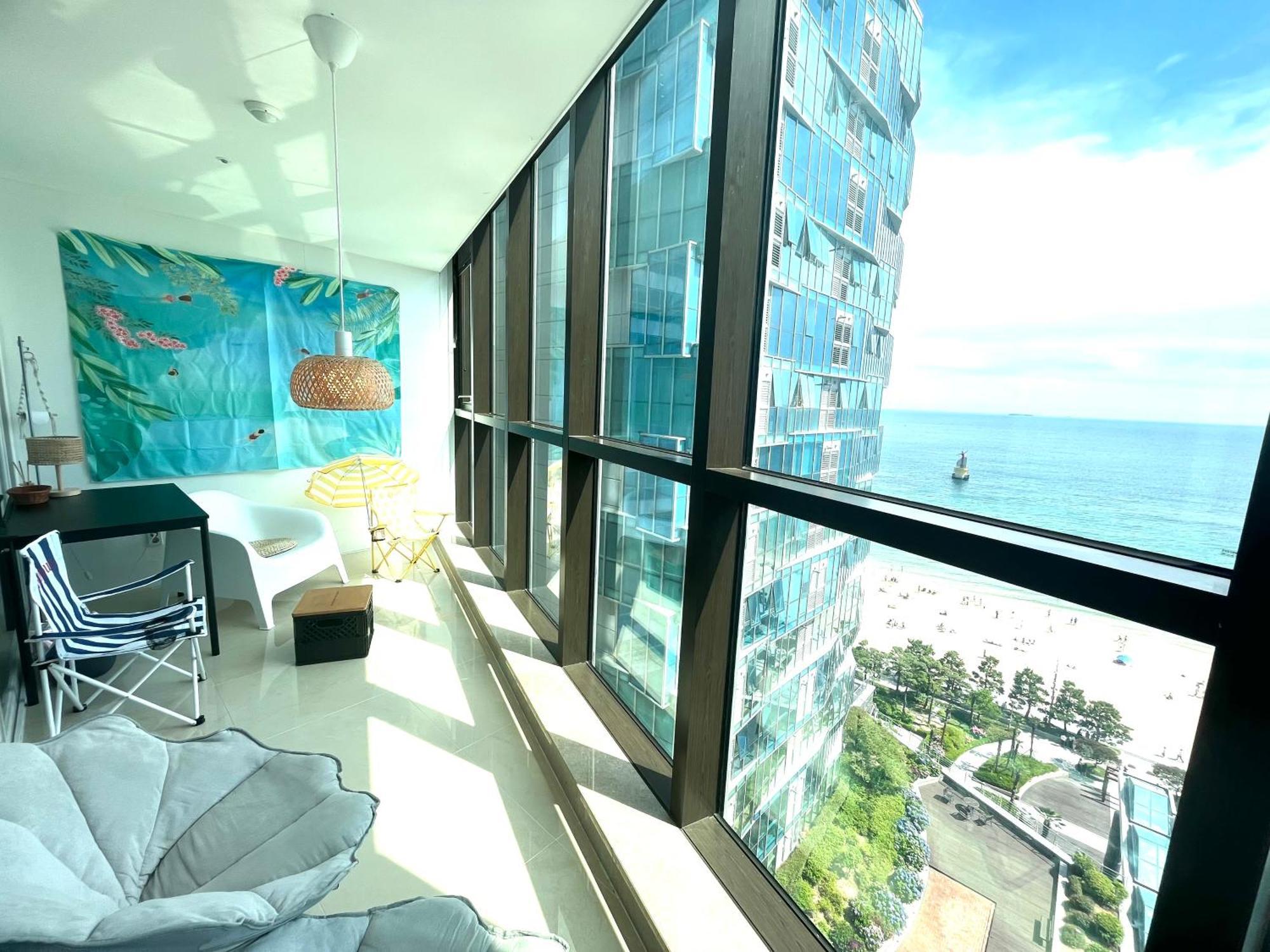 Ferienwohnung Haeundae Luxury House Busan Exterior foto